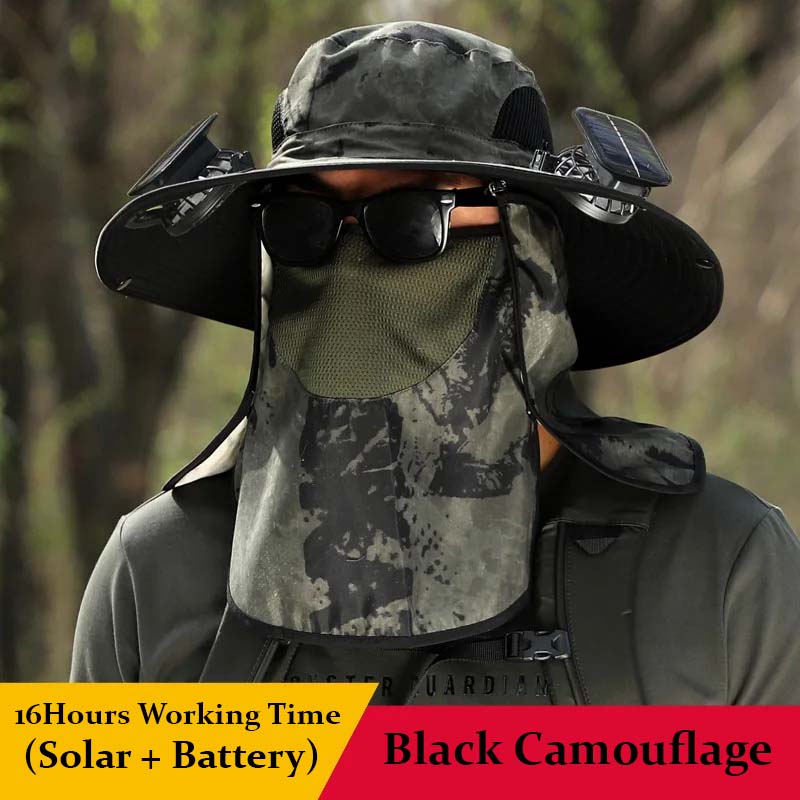 Load image into Gallery viewer, 🍁 Fall Sale-37% OFF🐠Fishing Hat with Solar Fans