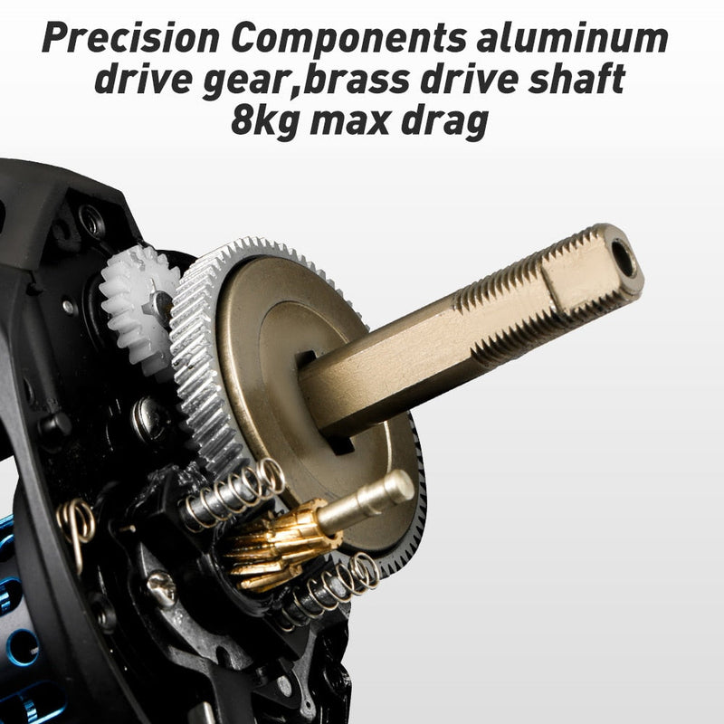 Load image into Gallery viewer, GBC200 Ultralight BFS Baitcasting Fishing Reel