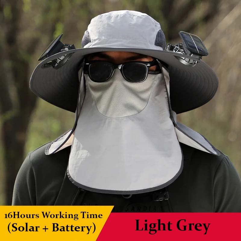 Load image into Gallery viewer, 🍁 Fall Sale-37% OFF🐠Fishing Hat with Solar Fans