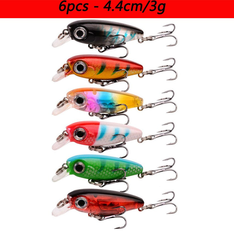 Load image into Gallery viewer, 🍁 Fall Sale-50% OFF🐠Mixed Minnow Fishing Lure Set