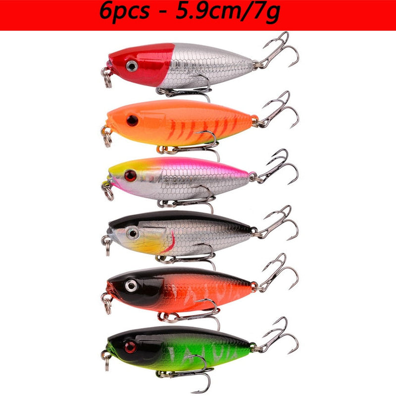 Load image into Gallery viewer, 🍁 Fall Sale-50% OFF🐠Mixed Minnow Fishing Lure Set