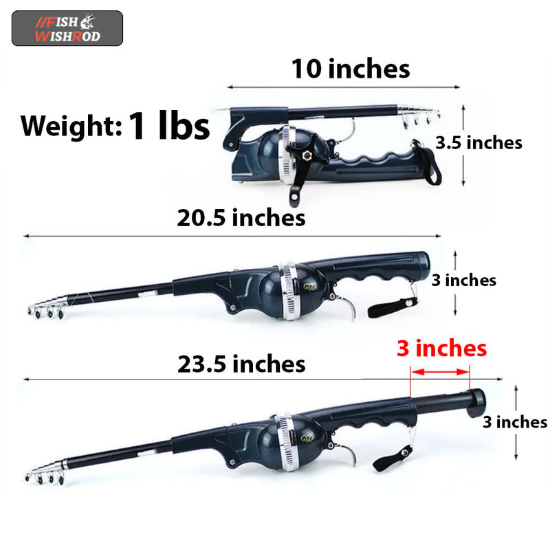 Load image into Gallery viewer, 🍁 Fall Sale-43% OFF🎣 Foldable Fishing Rod