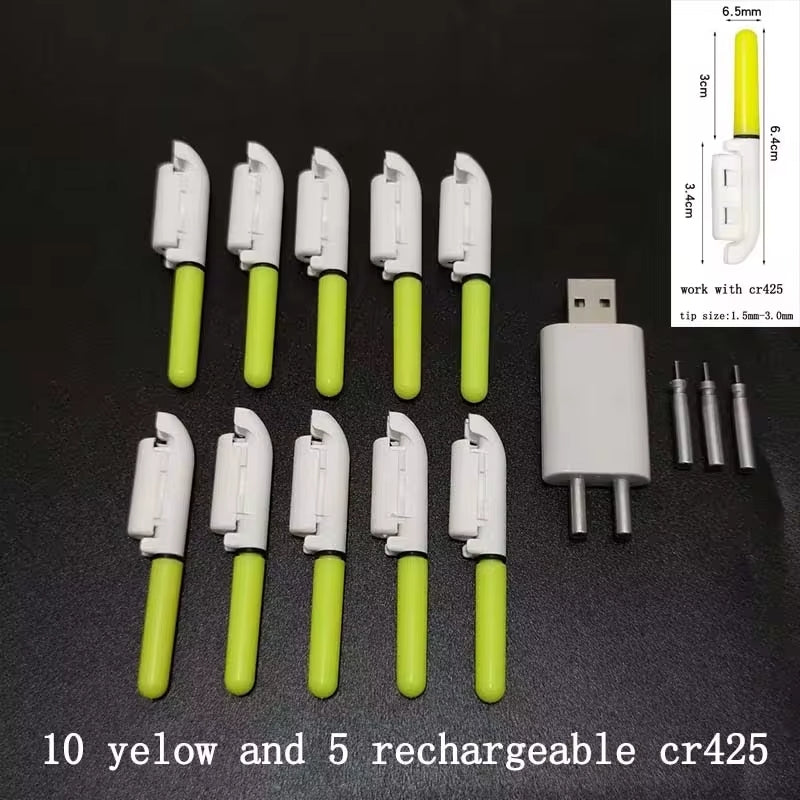 Load image into Gallery viewer, 🍁 Fall Sale-30% OFF🐠Electronic Fishing Float Light Stick 5PCS