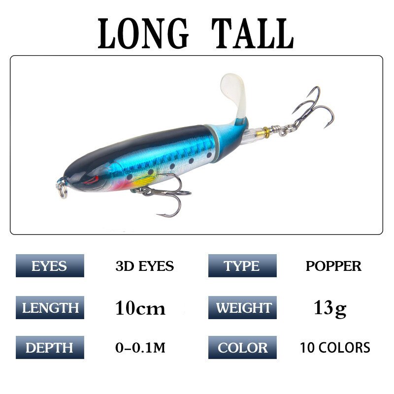 Load image into Gallery viewer, Realistic Poper Fishing Lure