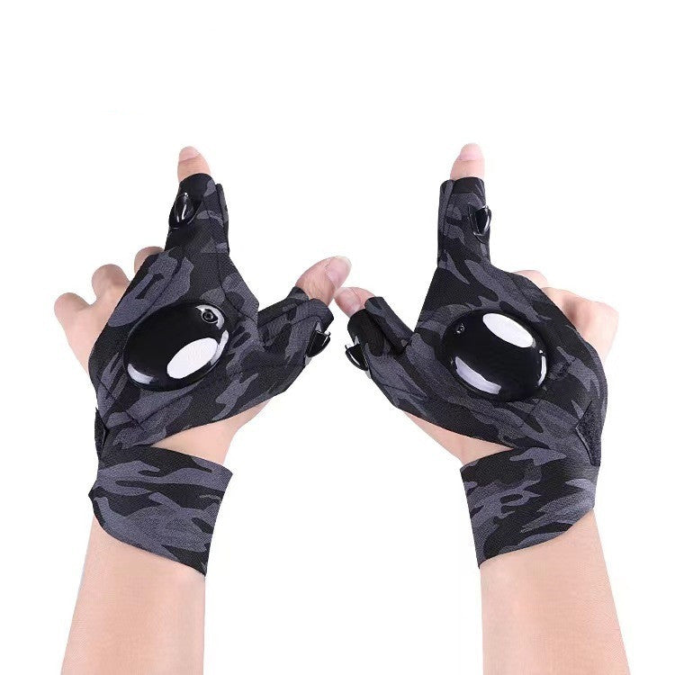 Load image into Gallery viewer, 🍁 Fall Sale-30% OFF🐠Luminous LED Fishing Light Gloves