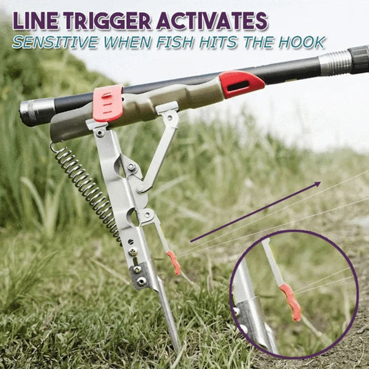 Automatic Fishing Rod Holder – Hands-Free Fishing Tool (41% Spring Sale)