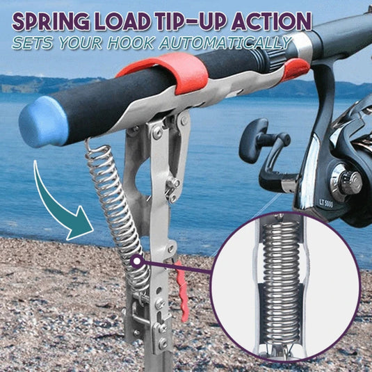 Automatic Fishing Rod Holder – Hands-Free Fishing Tool (41% Spring Sale)