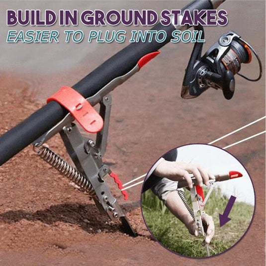 🏝️ Summer Sale-41% OFF🐠Automatic Fishing Rod Holder