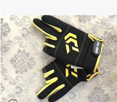 🌷 Spring Sale-50% OFF🐠Three-Finger Cut Fishing Gloves
