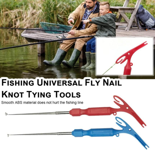 🏝️ Summer Sale-50% OFF🐠Fishing Universal Fly Nail Knot Tying Tool
