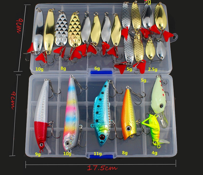 Load image into Gallery viewer, 🍁 Fall Sale-30% OFF🐠Full Fishing Lure Set
