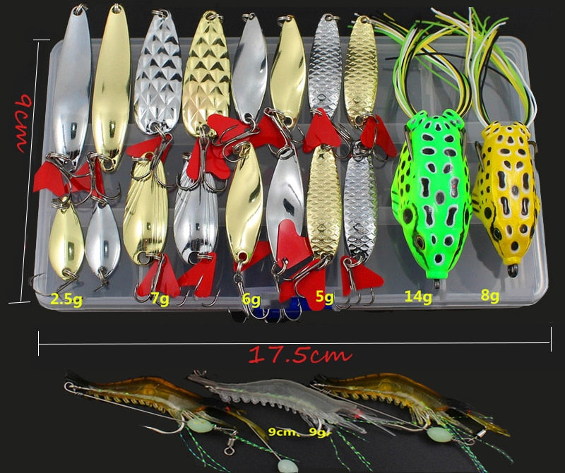Load image into Gallery viewer, 🍁 Fall Sale-30% OFF🐠Full Fishing Lure Set
