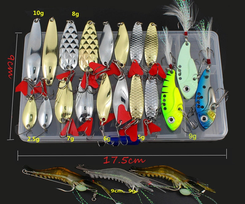 Load image into Gallery viewer, 🍁 Fall Sale-30% OFF🐠Full Fishing Lure Set
