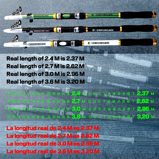GHOTDA Telescopic Fishing Rod