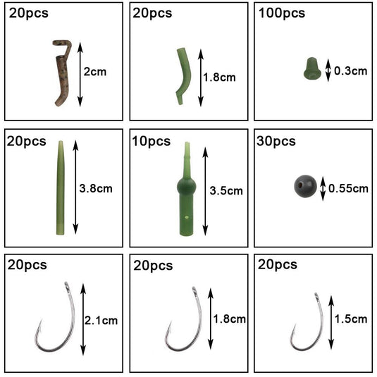 🍁 Fall Sale-30% OFF🐠420pcs Fishing Tackle Kit