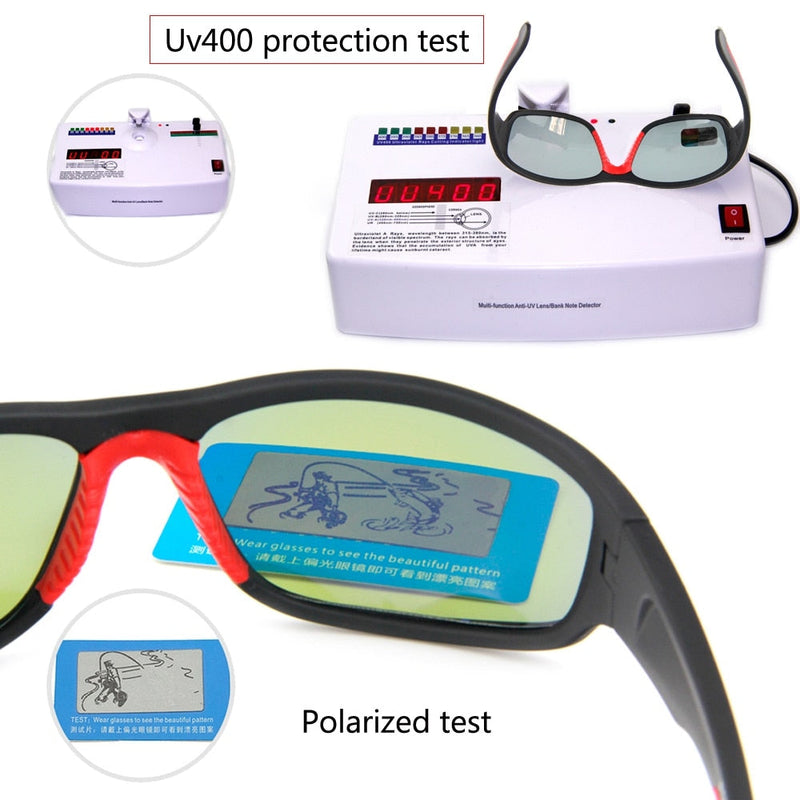 Load image into Gallery viewer, QUESHARK Polarized Fishing Sunglasses UV400
