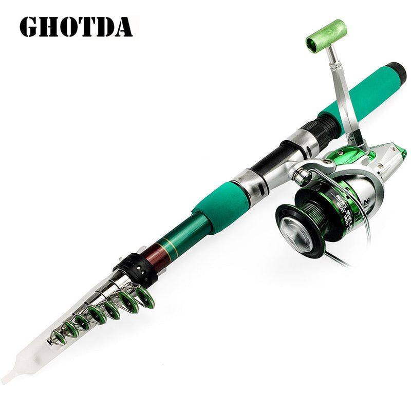 Load image into Gallery viewer, Fishing Combo 1.8-3.6M Fishing Rod &amp; Reel

