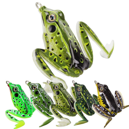 🍁 Fall Sale-50% OFF🐠Artificial Ultra-Realistic Frog Fishing Lure