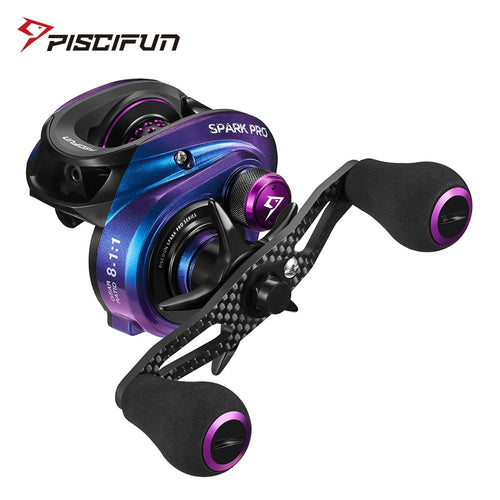 🍁 Fall Sale-35% OFF🐠SPARK PRO Ultralight Baitcasting Fishing Reel