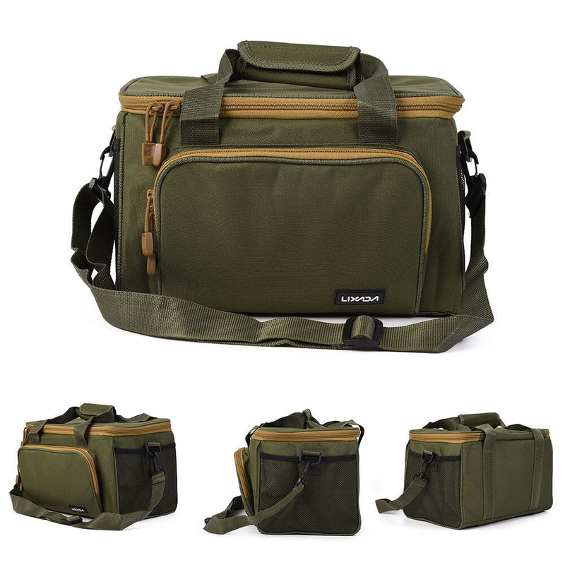 Load image into Gallery viewer, Lixada Portable Multifunctional Fishing Shoulder Bag
