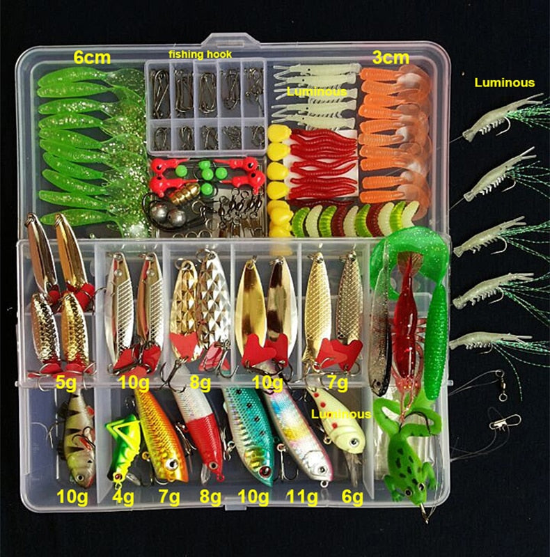 Load image into Gallery viewer, 🍁 Fall Sale-30% OFF🐠Full Fishing Lure Set

