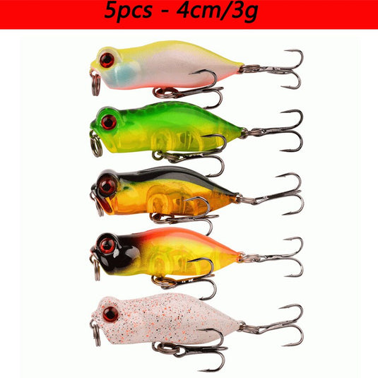🍁 Fall Sale-50% OFF🐠Mixed Minnow Fishing Lure Set
