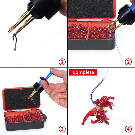🏝️ Summer Sale-50% OFF🐠Fishing Bait Clipper + 2 packs bands