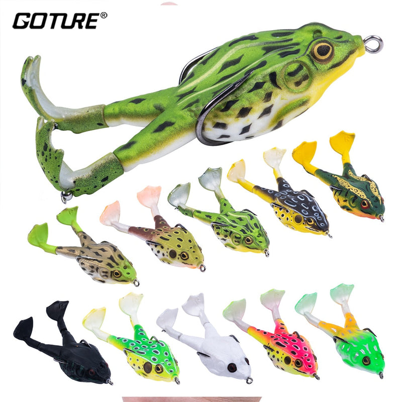 Load image into Gallery viewer, 🍁 Fall Sale-40% OFF🐠GOTURE Frog Fishing Lure 3 sizes
