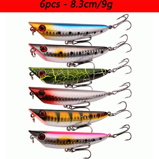 🍁 Fall Sale-50% OFF🐠Mixed Minnow Fishing Lure Set