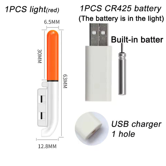 🌷 Spring Sale-30% OFF🐠Electronic Fishing Float Light Stick 5PCS