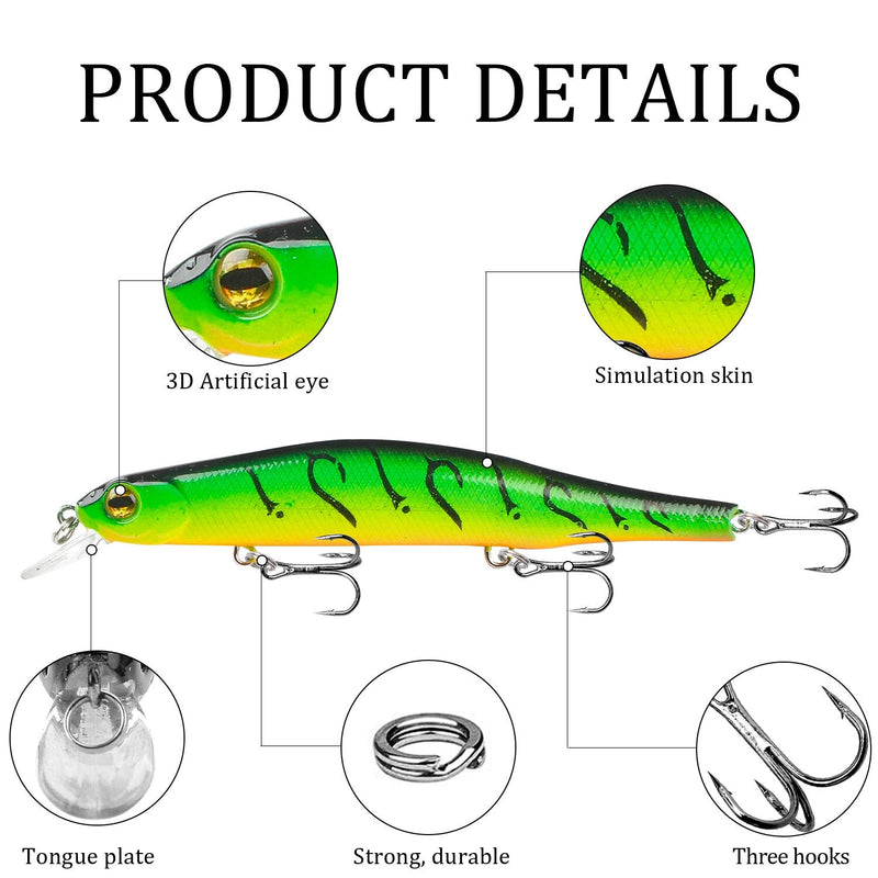 Load image into Gallery viewer, Minnow Fishing Lure
