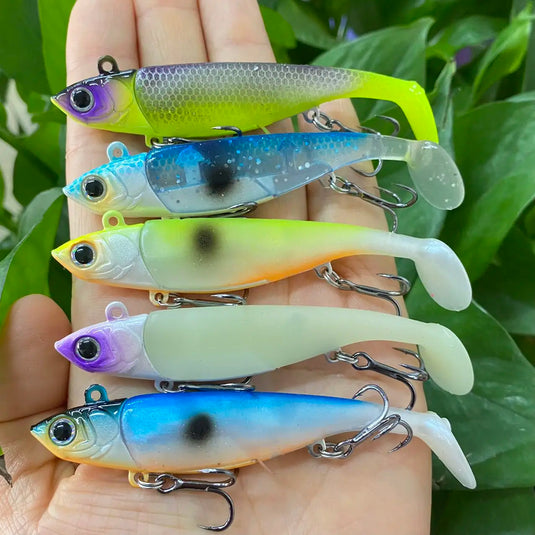 🍁 Fall Sale-38% OFF🐠Soft Jig Tail Fishing Lure