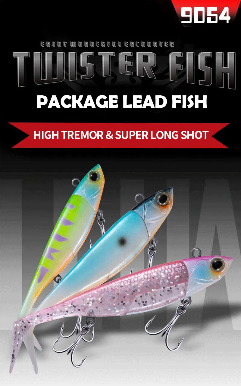 Load image into Gallery viewer, 🍁 Fall Sale-38% OFF🐠Soft Jig Tail Fishing Lure
