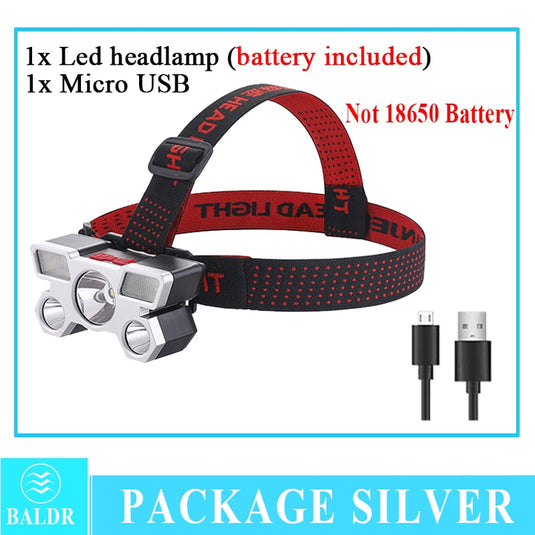 🍁 Fall Sale-30% OFF🐠USB Portable Headlamp