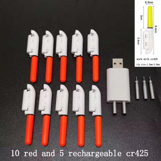🌷 Spring Sale-30% OFF🐠Electronic Fishing Float Light Stick 5PCS