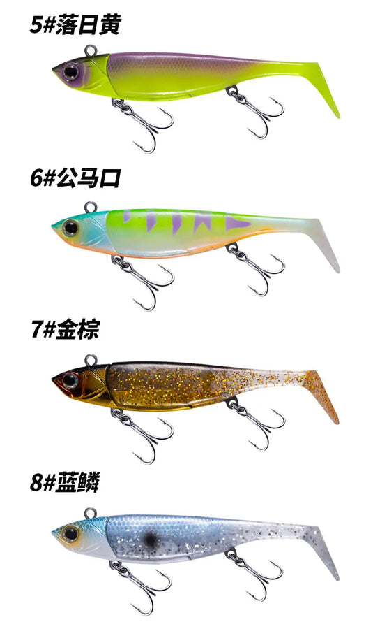 🍁 Fall Sale-38% OFF🐠Soft Jig Tail Fishing Lure