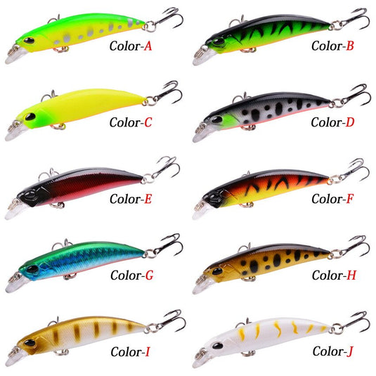 🍁 Fall Sale-50% OFF🐠Mixed Minnow Fishing Lure Set