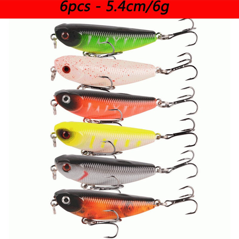 Load image into Gallery viewer, 🍁 Fall Sale-50% OFF🐠Mixed Minnow Fishing Lure Set
