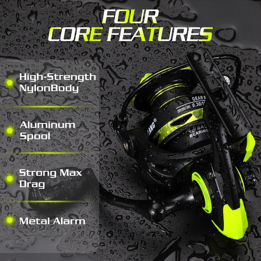 🌷 Spring Sale-40% OFF🐠Sougayilang Spinning Fishing Reel