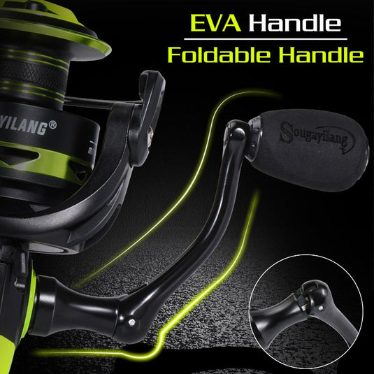 🌷 Spring Sale-40% OFF🐠Sougayilang Spinning Fishing Reel
