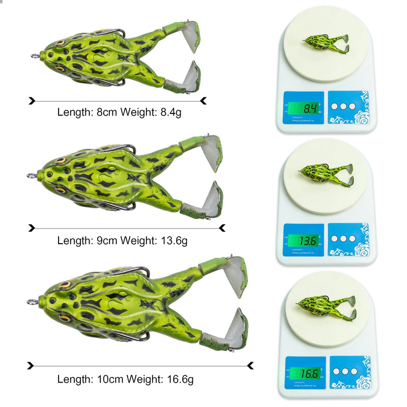 Load image into Gallery viewer, 🍁 Fall Sale-40% OFF🐠GOTURE Frog Fishing Lure 3 sizes

