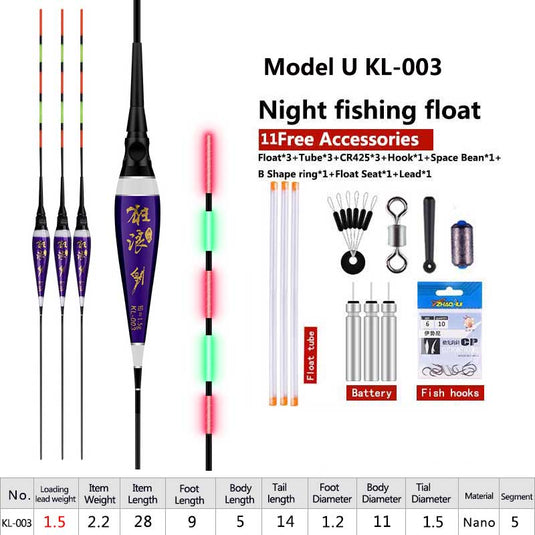 🏝️ Summer Sale-30% OFF🐠Night Fishing Floats
