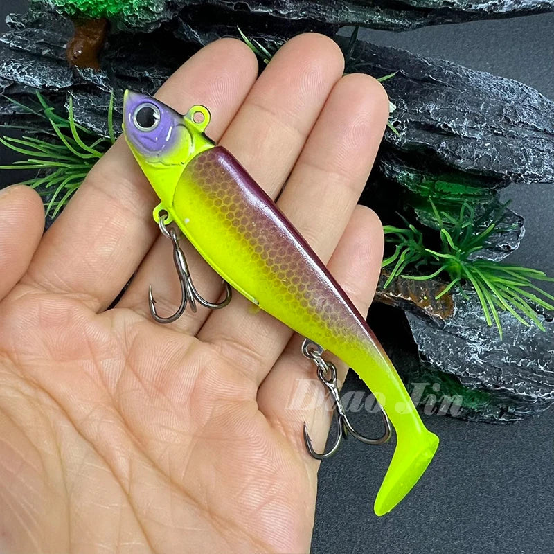Load image into Gallery viewer, 🍁 Fall Sale-38% OFF🐠Soft Jig Tail Fishing Lure
