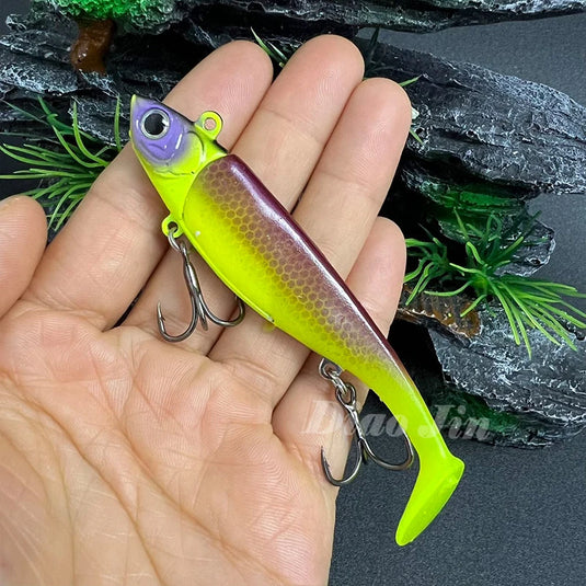 🍁 Fall Sale-38% OFF🐠Soft Jig Tail Fishing Lure