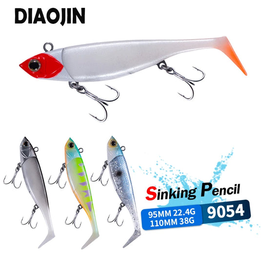 🍁 Fall Sale-38% OFF🐠Soft Jig Tail Fishing Lure