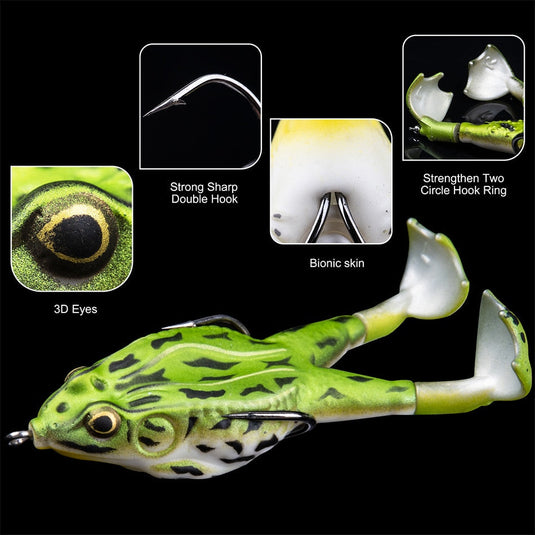 🌷 Spring Sale-40% OFF🐠GOTURE Frog Fishing Lure 3 sizes