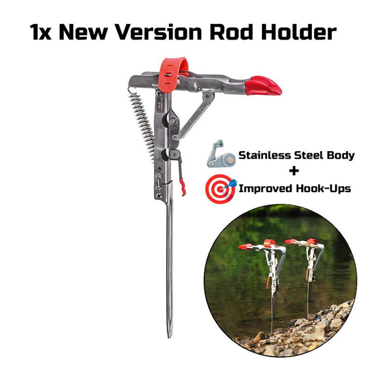 Automatic Fishing Rod Holder – Hands-Free Fishing Tool (41% Spring Sale)