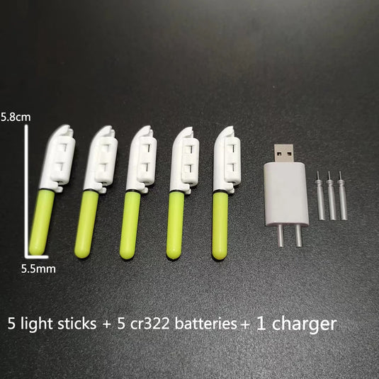 🌺 Spring Sale-30% OFF🐠Electronic Fishing Float Light Stick 5PCS