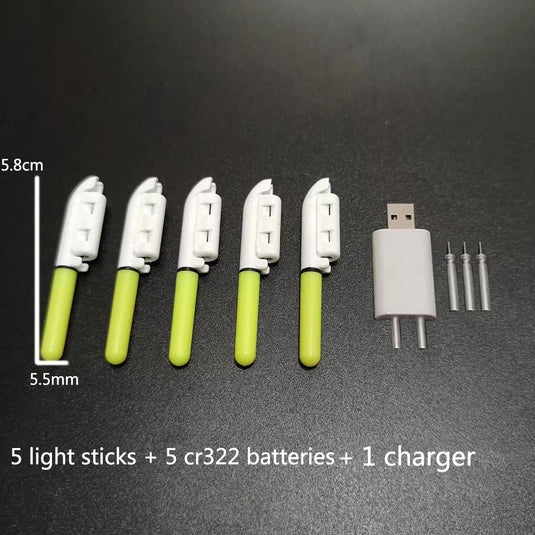 🌷 Spring Sale-30% OFF🐠Electronic Fishing Float Light Stick 5PCS