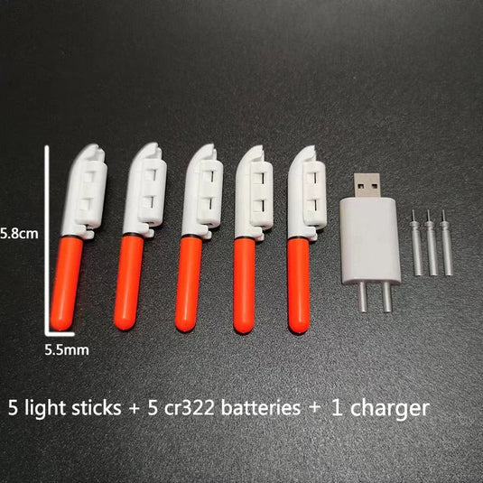 🌷 Spring Sale-30% OFF🐠Electronic Fishing Float Light Stick 5PCS
